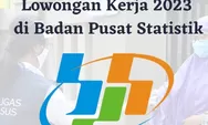 Lowongan Kerja 2023 BPS Butuh 1.952 Petugas Sensus, Simak Syarat dan Besaran Gajinya