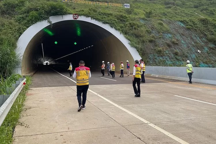 Ilustrasi, demi terowongan termegah Asia Tenggara, bos Jepang turun ke Sumatera Barat (Instagram @wimasmanggala)