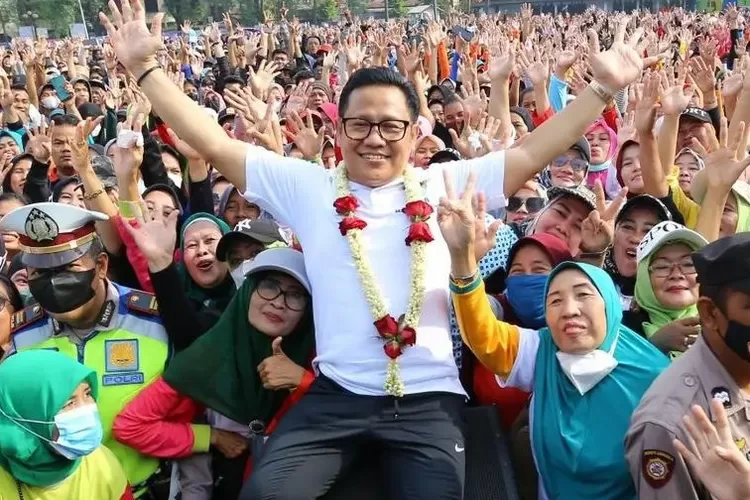 Gus Muhaimin mengungkapkan siap diusung menjadi capres PKB di Pilpres 2024 mendatang: Sekali-kali (kader) Nahdlatul Ulama menjadi presiden.