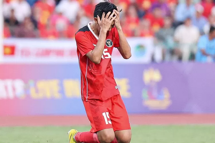 Tangis dan kata kata Taufany pahlawan kemenangan Indonesia sikat Vietnam, auto final SEA Games 2023  (Instagram @pssi)