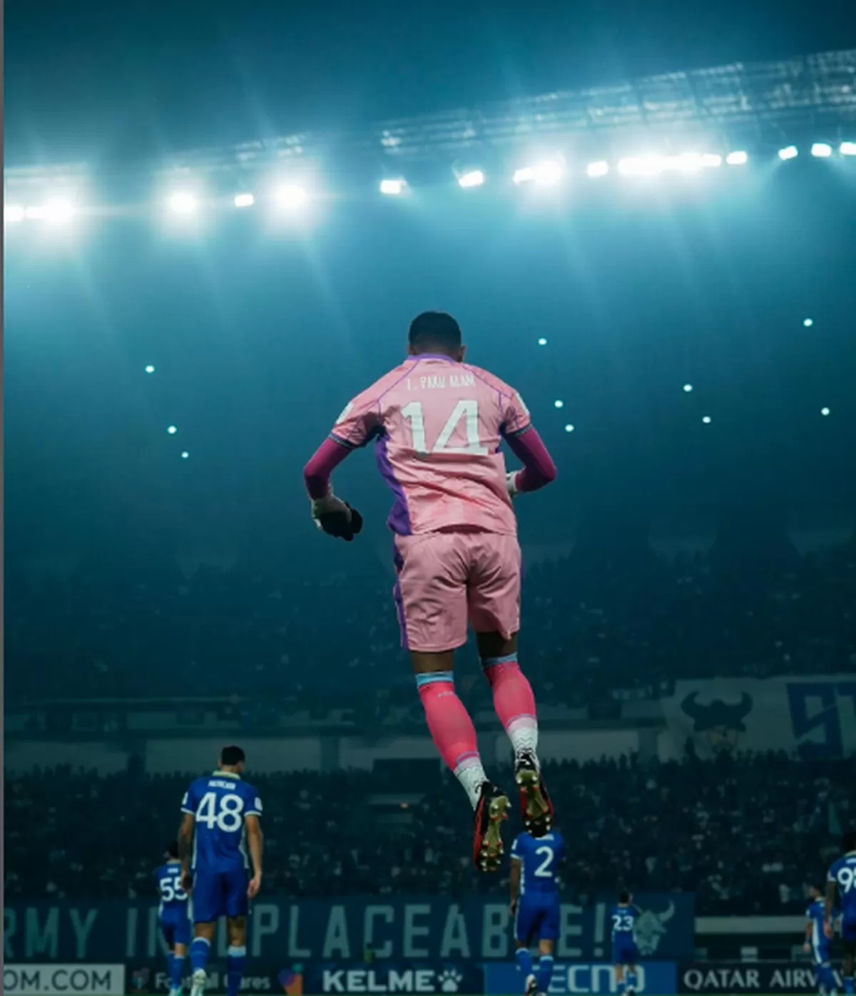 Penjaga gawang Persib Bandung,Teja Paku Alam (tangkapan layar instagram @tejapakuaalam)