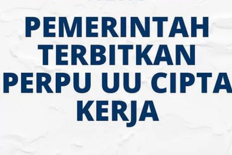 Perppu Cipta Kerja Tuai Polemik, DPR Bakal Bahas Dengan Komisi Pada ...