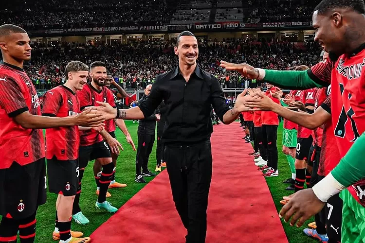 Pensiun di AC MIlan, Berapa Raihan Trofi dan Gol Zlatan Ibrahimovic? Profil Bidodata Lengkap Disini! (Instagram @acmilan)