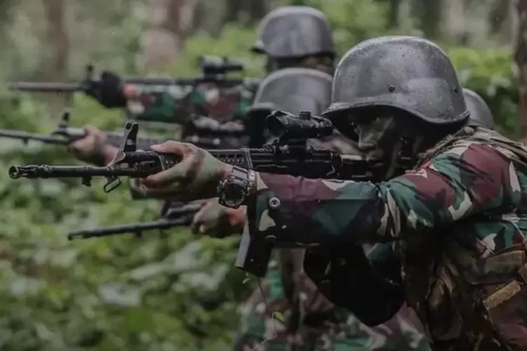 6 Prajurit TNI dan 6 KKB Papua Tewas Usai Saling Baku Tembak di Nduga (Foto: @infokomando.official)