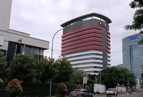 Ilustrasi Gedung Merah Putih KPK di kawasan Kuningan Jakarta. Penyidik KPK terus garap korupsi pengadaan mesin EDC BRI. (Ist)