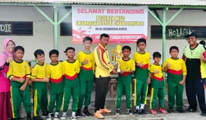 Sambut Porseni Kabupaten Jombang, Lakukan Seleksi Atlet Futsal Melalui Turnamen MFC 