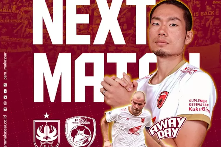 BRI Liga 1 Hari Ini: Link Live Streamign PSIS Semarang vs PSM Makassar (Tangkap layar Instagram.com/ @psm_makassar)