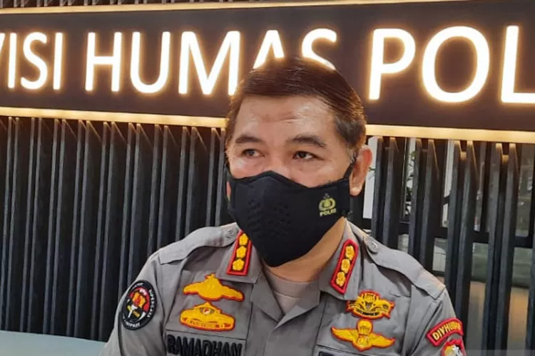  Kepala Bagian Penerangan Umum (Kabagpenum) Divisi Humas Mabes Polri Kombes Pol. Ahmad Ramadhan.  (ANTARA/Laily Rahmawaty)