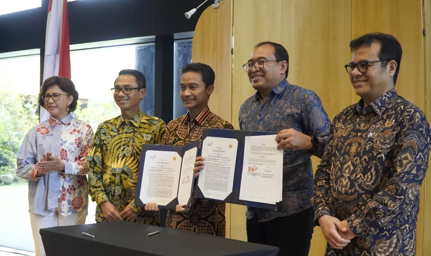 Penandatanganan Memorandum of Understanding (MoU) dengan Universitas Gadjah Mada (UGM) yang dilaksanakan di Yogyakarta, pada Sabtu (15/11).