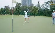 Main Golf di Daerah Senayan, Luna Maya dan Kawan-Kawan Dapat Tantangan dari Netizen