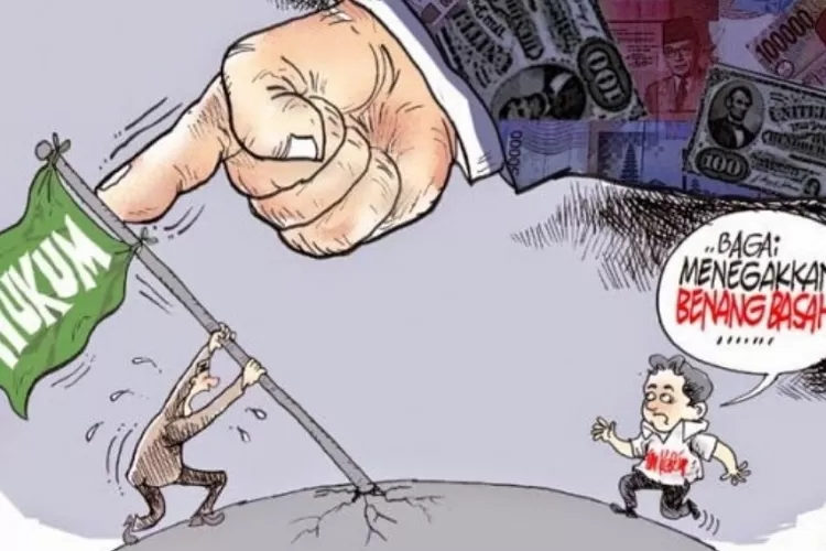 Ilustrasi. Korupsi, penegakan hukum, dan Indonesia Maju