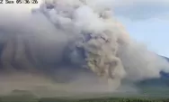 Gunung Semeru Erupsi, Sebanyak 1.979 Jiwa Mengungsi dan Sejumlah Desa Terdampak APG
