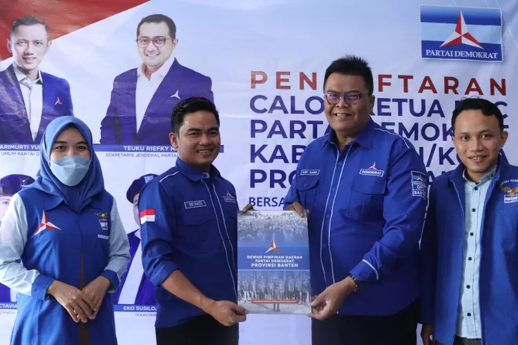 Nawa Said Dimyati maju pada pencalonan Ketua DPC Partai Demokrat Kabupaten Tangerang dan siap menang pada Pemilu 2024