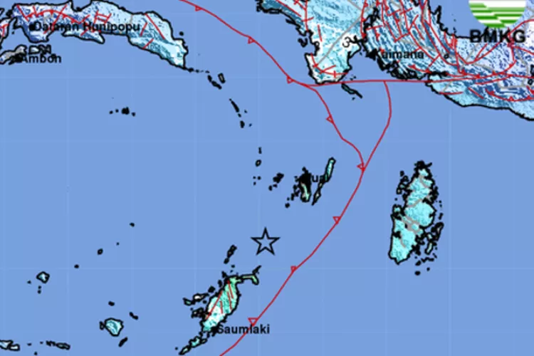 Gempa Magnitudo 6,6 Guncang Maluku Tenggara, Hati-Hati Lindu Susulan Ini Penjelasan BMKG (BMKG)