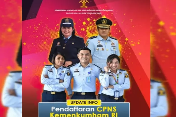 Jelang Pendaftaran CPNS 2023, Lulusan SMA bisa Duduki Posisi Jabatan Ini di Kemenkumham, Berapa Formasi? (ntt.kemenkumham.go.id)