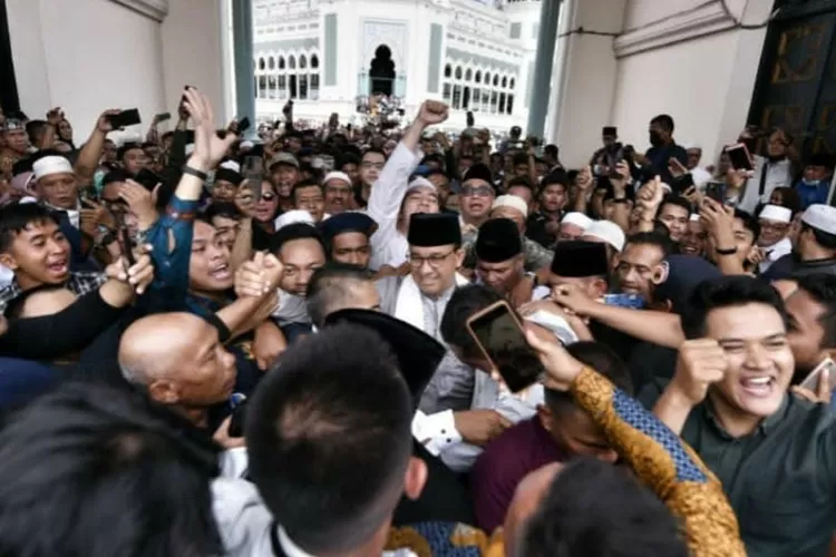 Gerilya Anies Baswedan di Sumut, warga tumpah ruah. (./instagram.com/aniesbaswedan/)