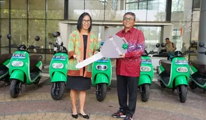 UI Punya Shelter Ojol, Ingin Dorong Penggunaan Motor Listrik di Kampus Depok